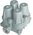 four circuit valve