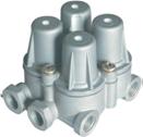 four circuit valve